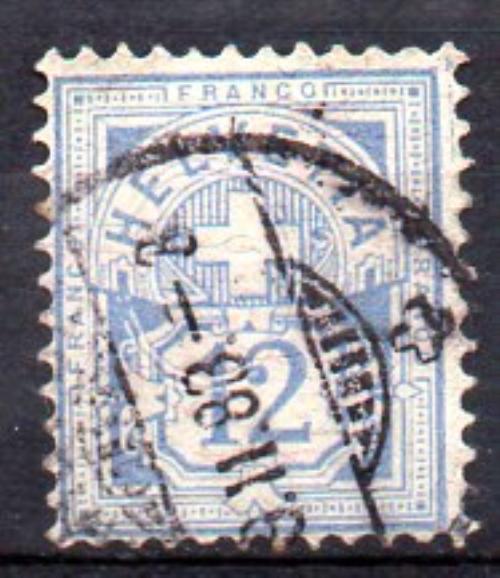 Suiza Año 1882/99 Nº 68a (o)